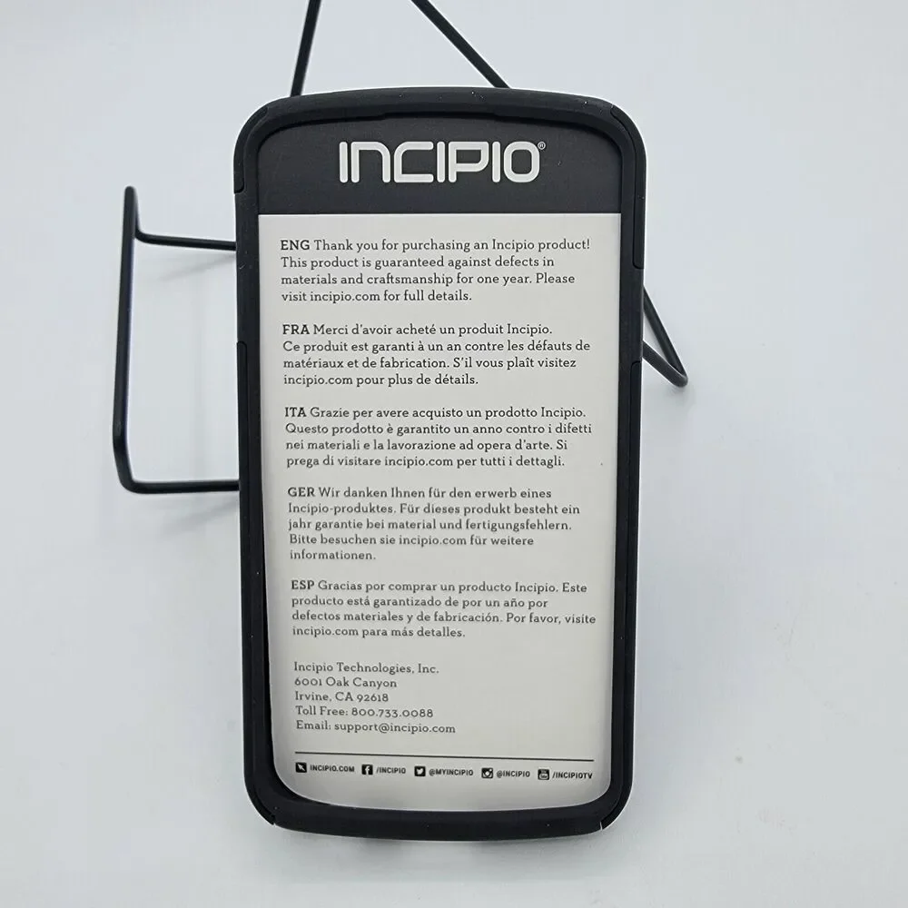 NEW Genuine Incipio DualPro Series Case for LG K4 LTE - Matte Black